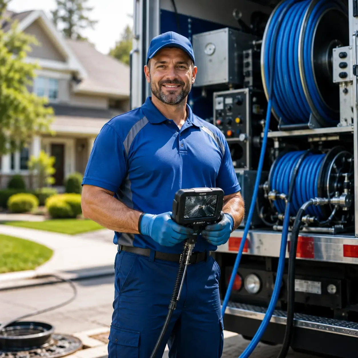 Local outdoor drain cleaning specialists in Long Island, KS